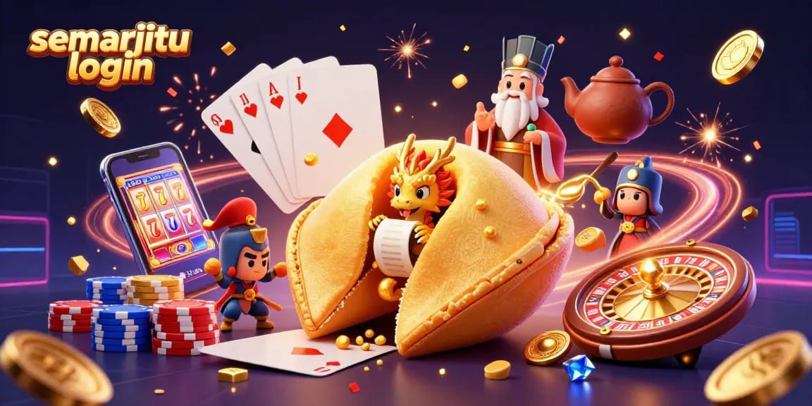 Masuki keseruan semarjitu login dengan elemen kasino seperti kartu royal flush dan chip poker yang memukau.