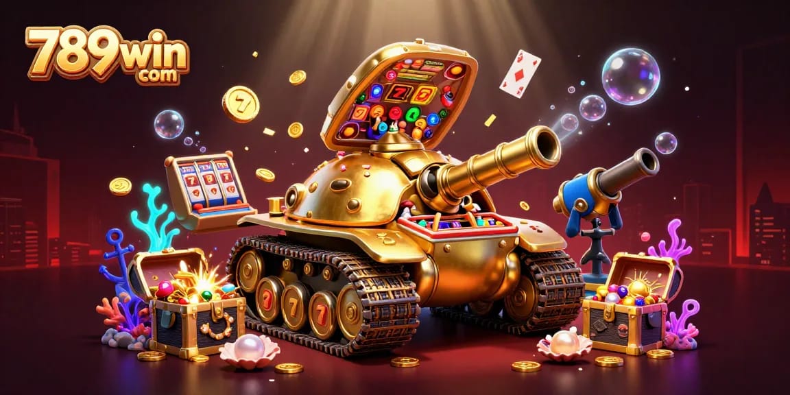 Join the fun at 789win com with this vibrant 3D rendition of a casino adventure.