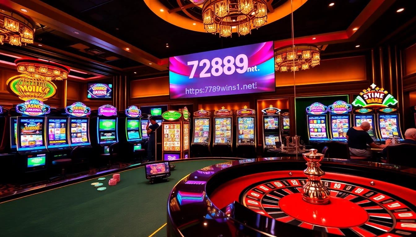 Experience thrilling gameplay at https://789wins1.net/ with vibrant casino tables and exciting slots.