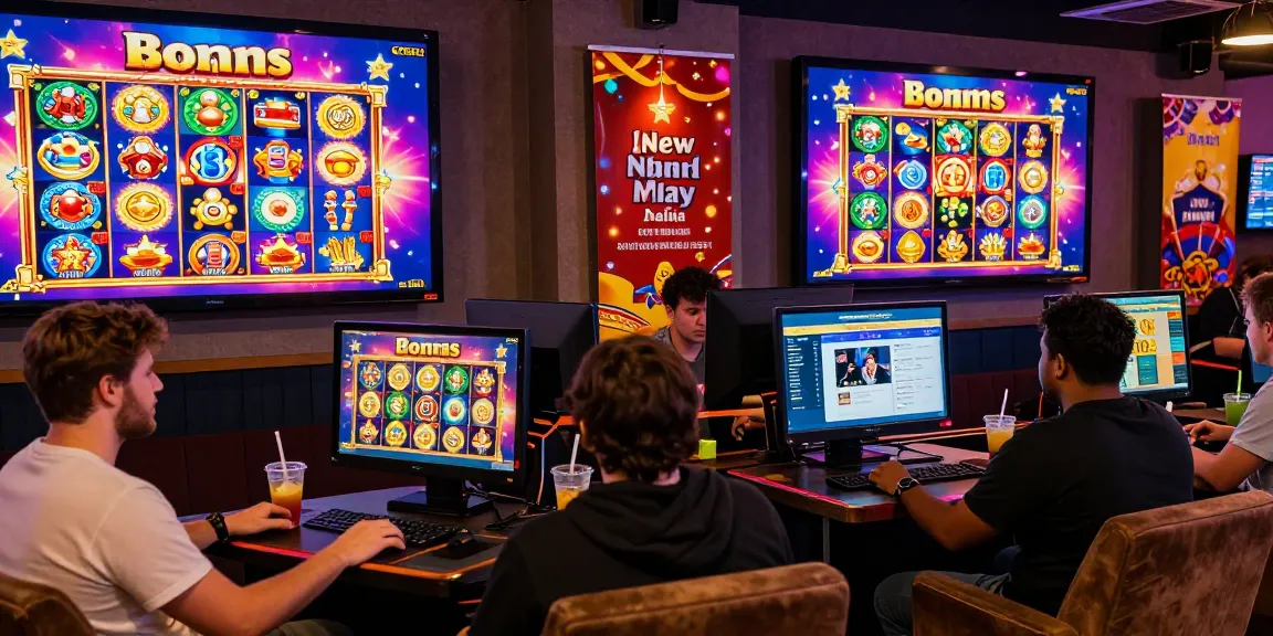 Engaging players enjoying bonus buy slots in a vibrant online casino setting.