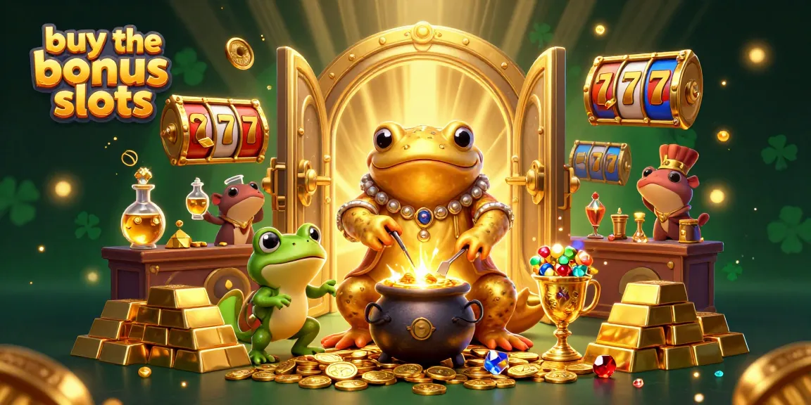 Experience the thrill and excitement of buy the bonus slots in this vibrant casino scene.