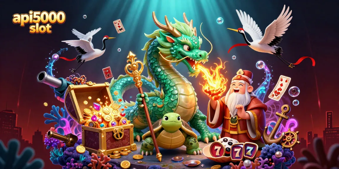 Menangkan api keberuntungan dengan api5000 slot yang penuh harta karun! Ilustrasi 3D menarik.