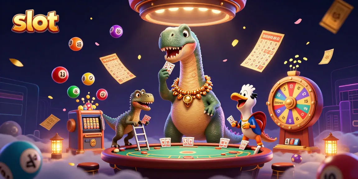 Raih kesenangan bermain slot dengan ilustrasi unik raja cuan slot yang menggambarkan keseruan kasino.