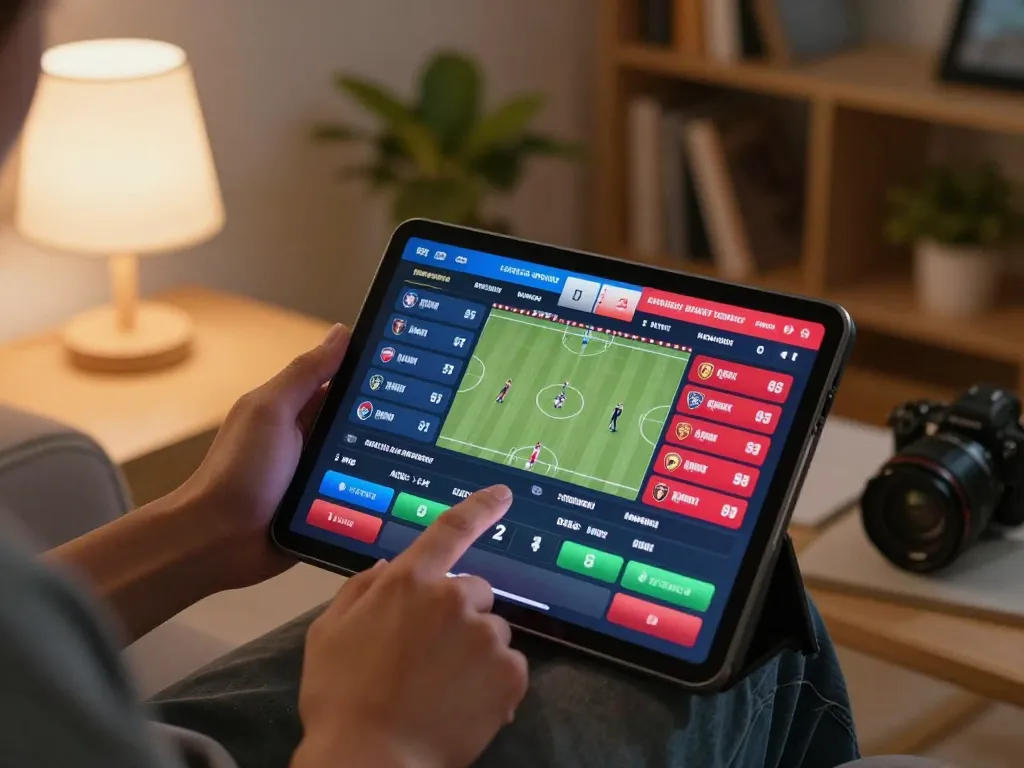 Place your bets on af88's user-friendly sports app while enjoying a cozy home setting.