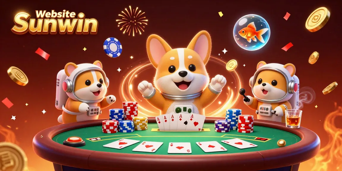 Experience an exciting game atmosphere at Website Sunwin with dynamic characters and vibrant casino elements.
