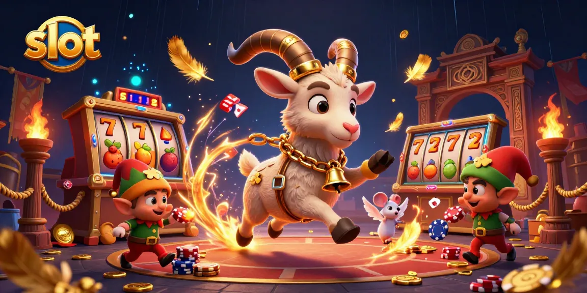 Slot game seru dengan karakter unik di kasino yang penuh warna dan energi