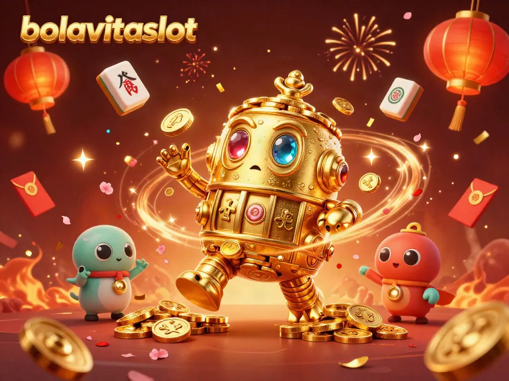 Experience the excitement of bolavitaslot with vibrant 3D casino elements showcasing dynamic slot games.
