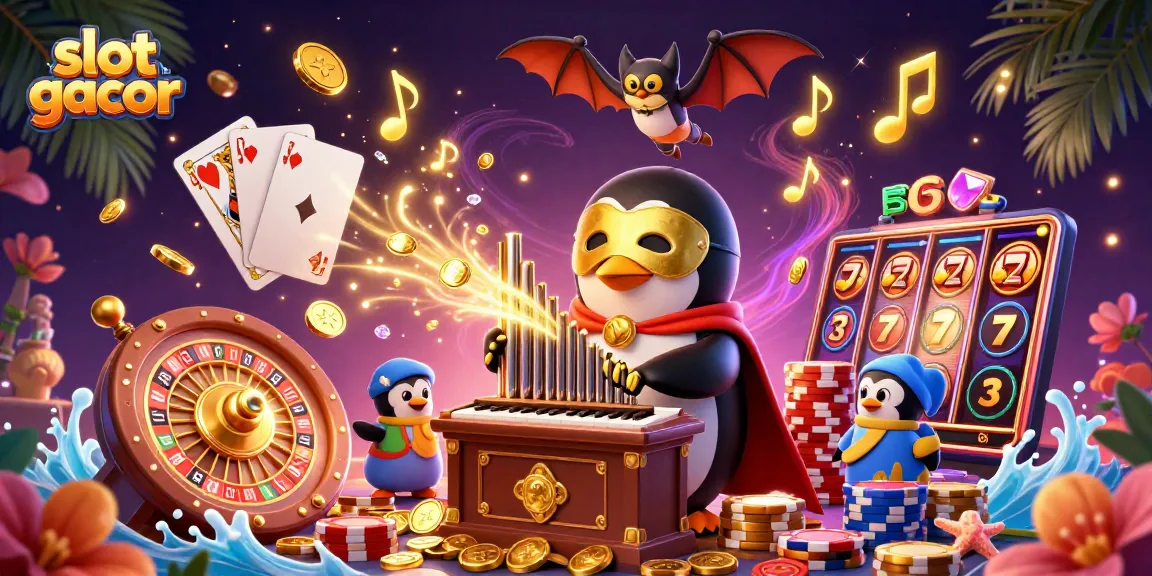 Experience thrill with slot gacor's captivating games, featuring golden coins and rich visuals.