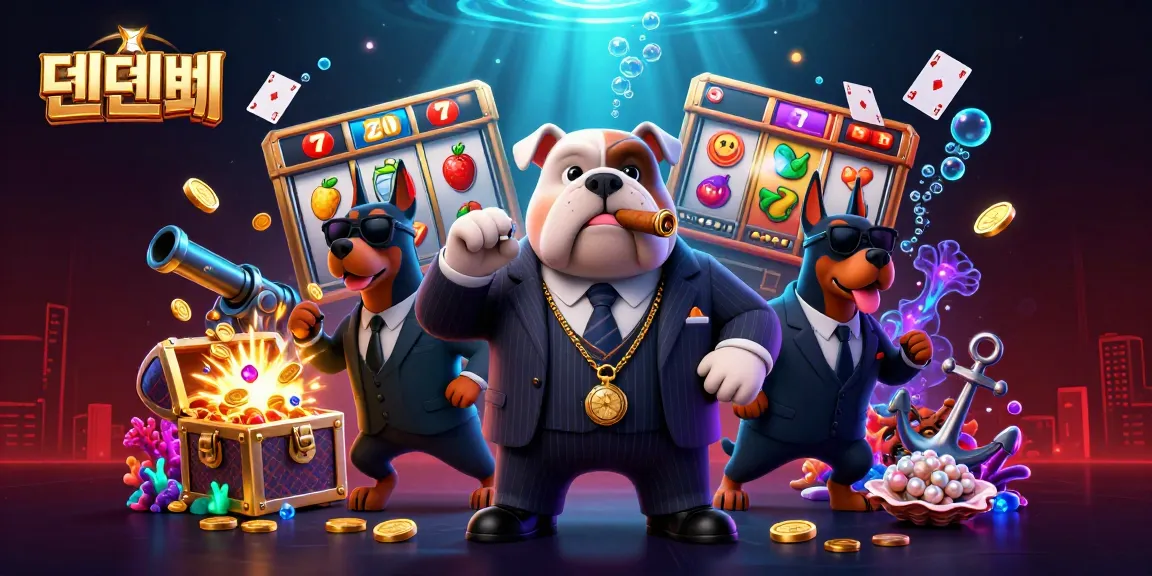 Experience the thrill of 텐텐벳 with vibrant 3D casino characters and explosive treasures.