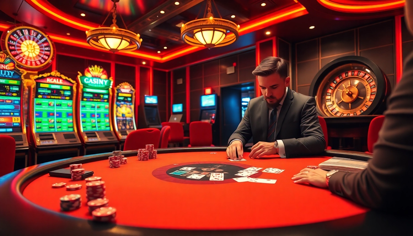 Experience the excitement of RR88 Auction with vibrant casino tables and thrilling gameplay.