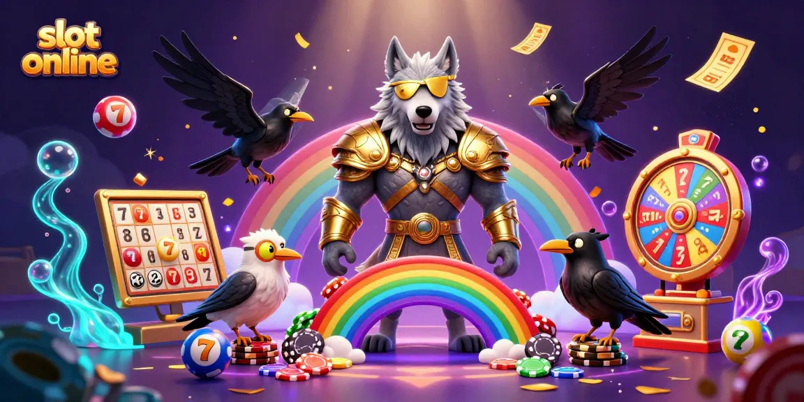 Spin the reels with slot online excitement as Odin and his ravens surround you in a magical casino scene.
