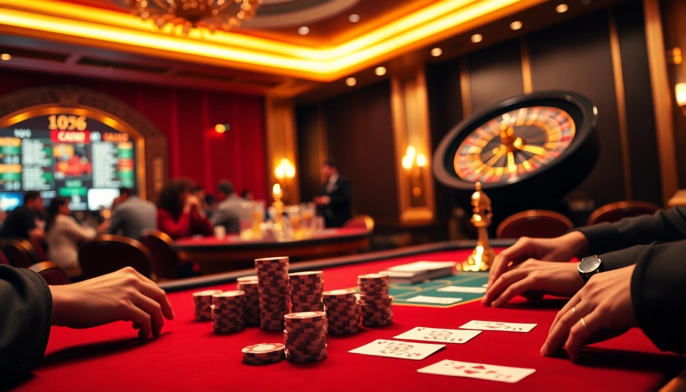 Experience excitement at KJC's prestigious poker table with high-quality cards and chips.