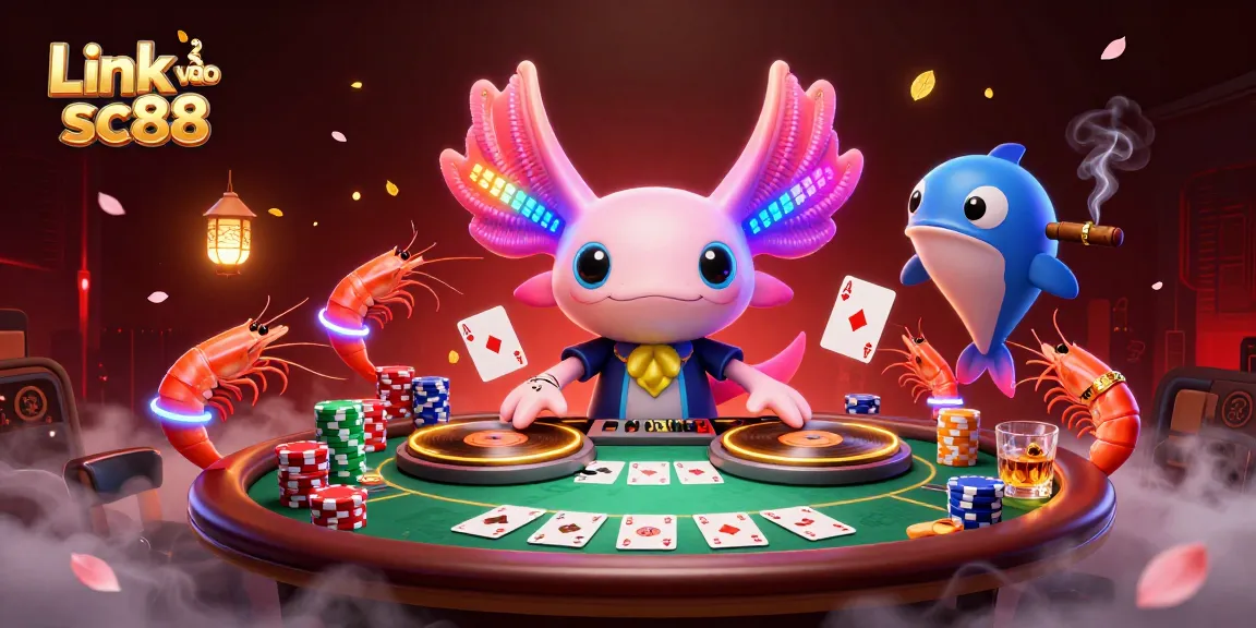 Experience vibrant gaming excitement with Link vào sc88, featuring dynamic characters and a rich casino atmosphere.