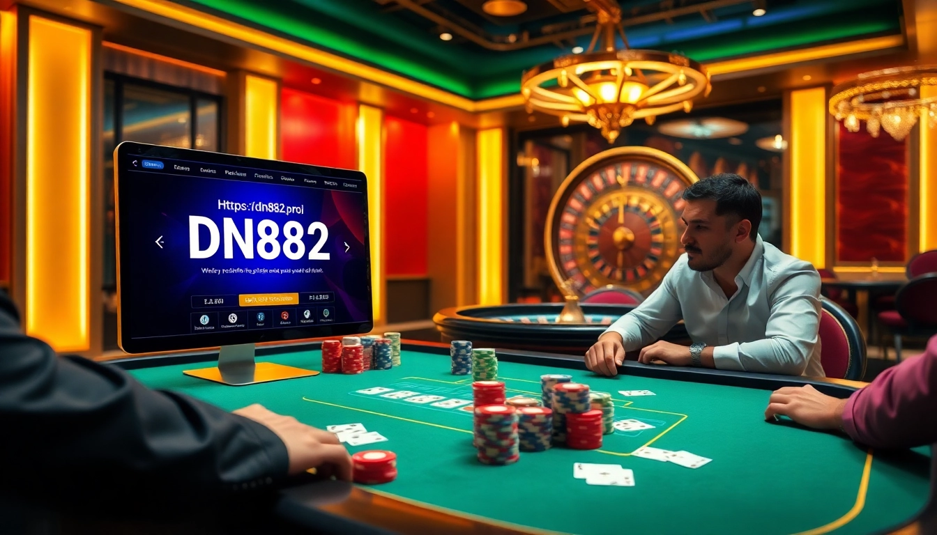 Experience high-stakes gaming at https://dn882.pro/ with vibrant poker action and luxurious casino ambiance.