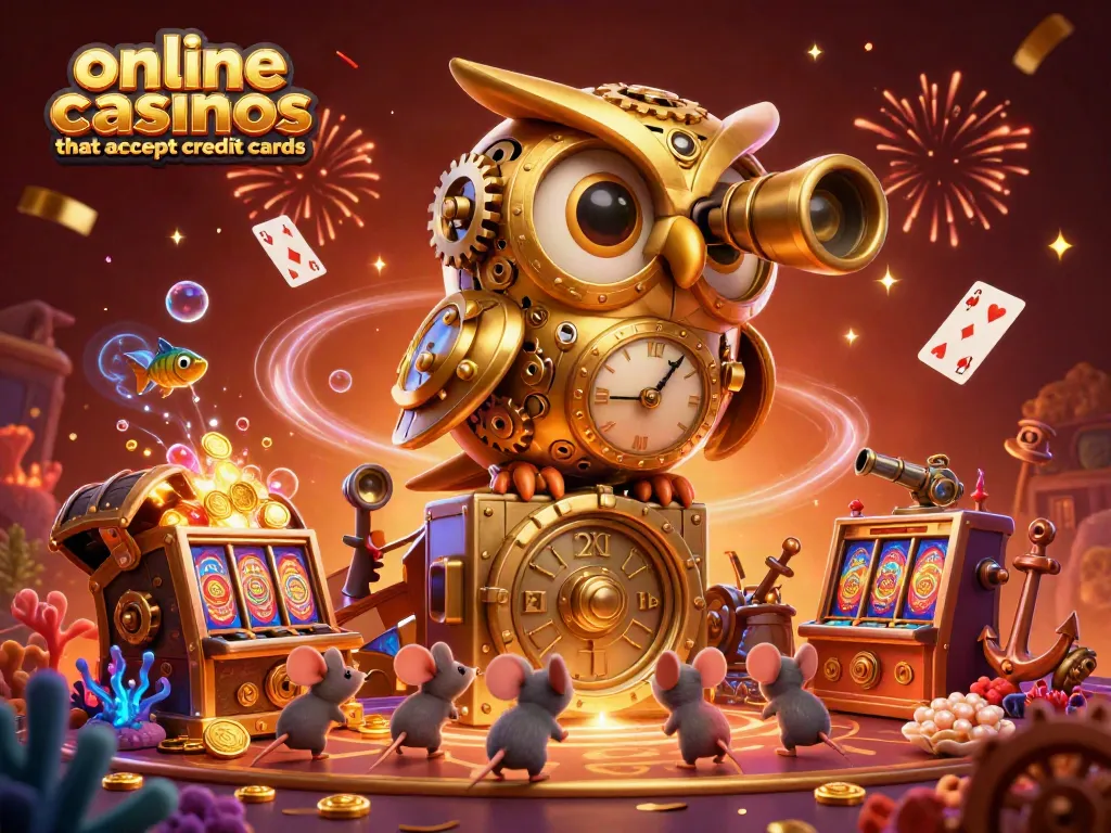Experience thrilling gameplay at online casinos that accept credit cards, with exciting characters and immersive visuals.
