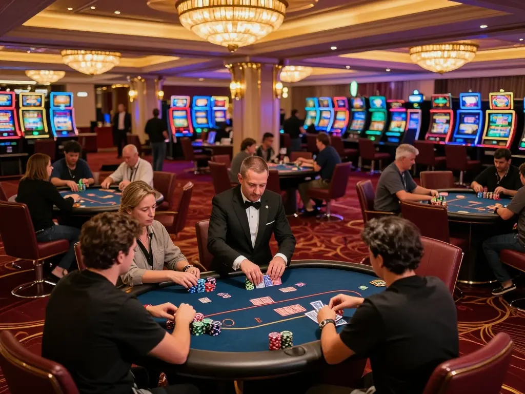 Experience the thrills at trang chủ KO66 with engaging poker games and vibrant casino atmosphere.
