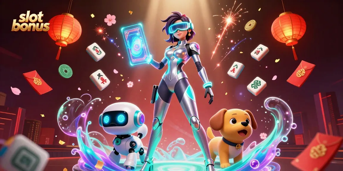 Enhance your winning odds with this vibrant slot bonus promotional illustration.