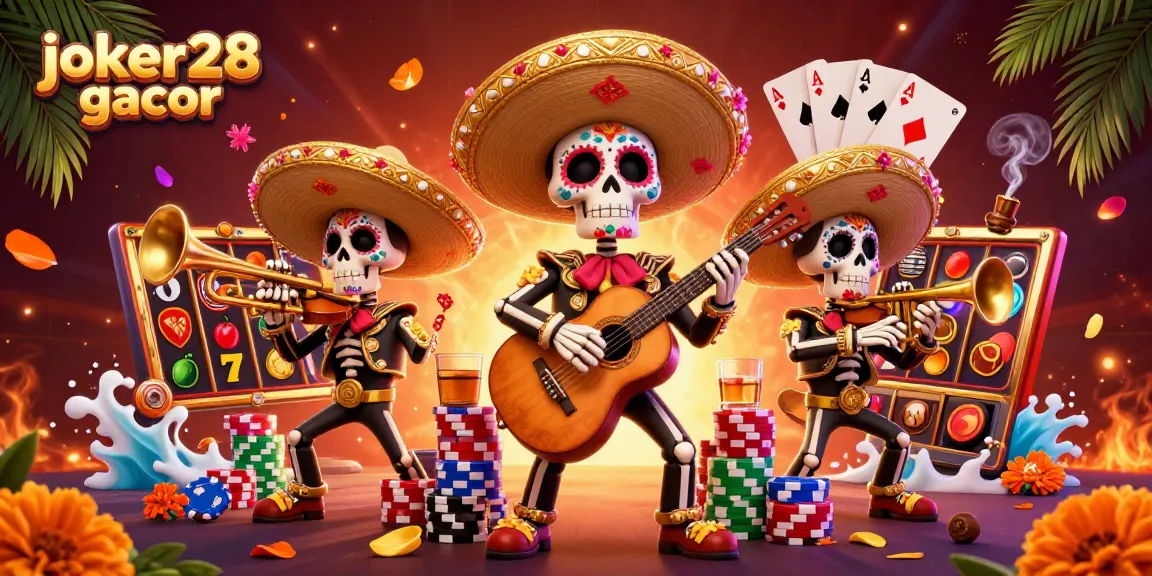 Menangkan jackpot slot di joker28 gacor dengan suasana kasino yang penuh warna dan petualangan.
