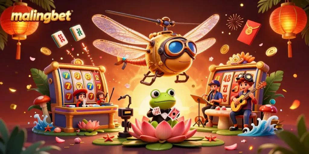 Menangkan permainan di malingbet dengan dealer frog yang cerdik dan suasana kasino yang menarik.