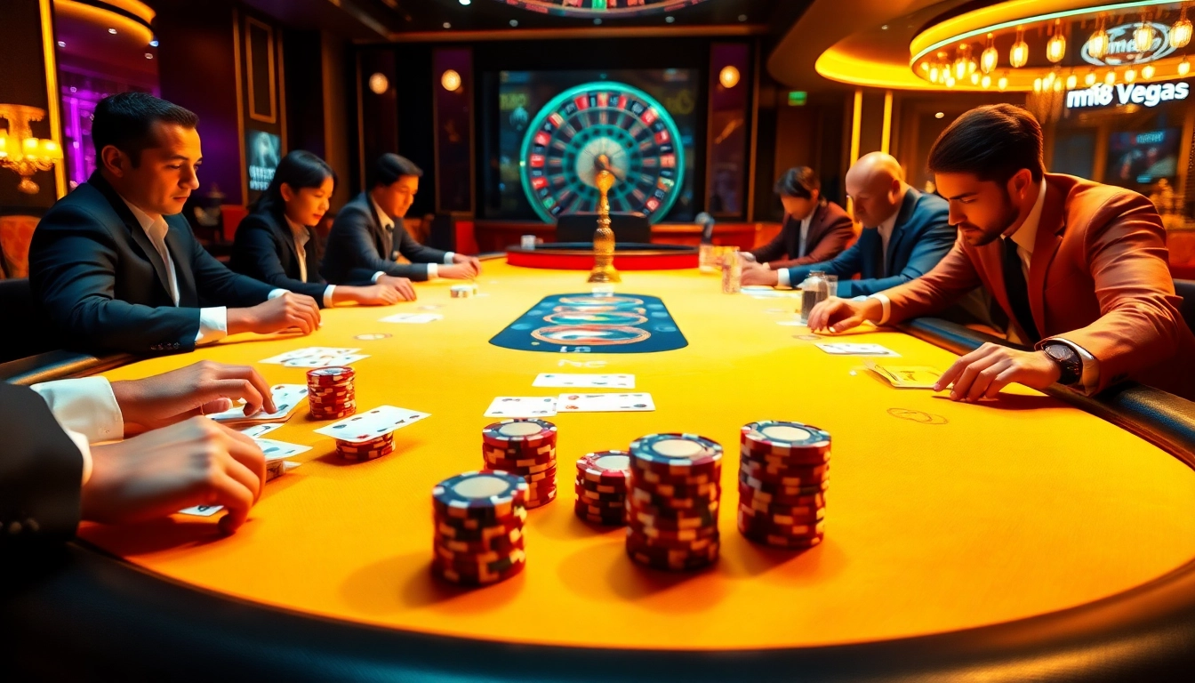 Experience thrilling poker action at https://mm88.vegas/ with high-stakes games and luxurious setups.