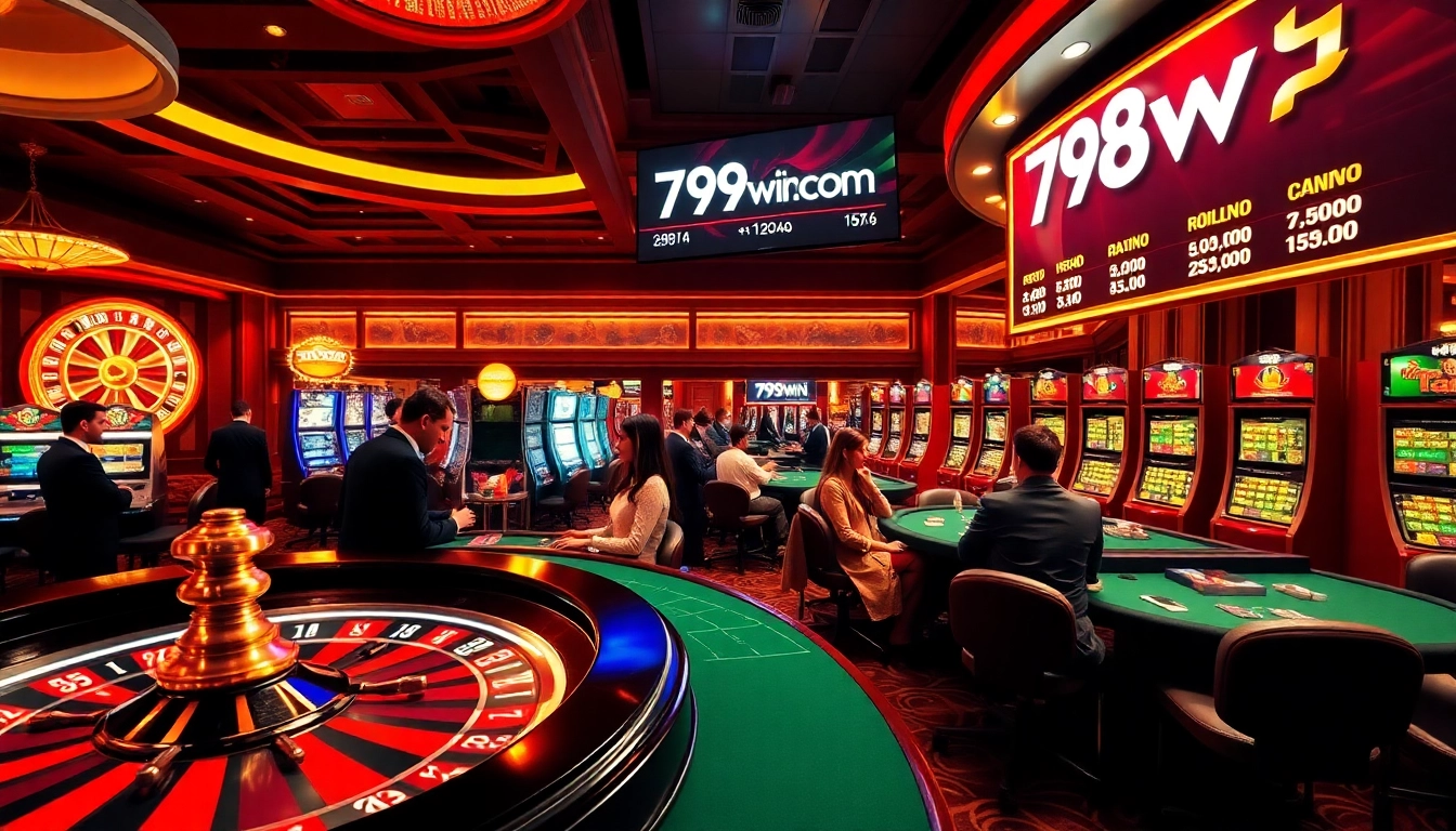 Experience the thrill of betting at 789win com with luxury casino games in a vibrant atmosphere.