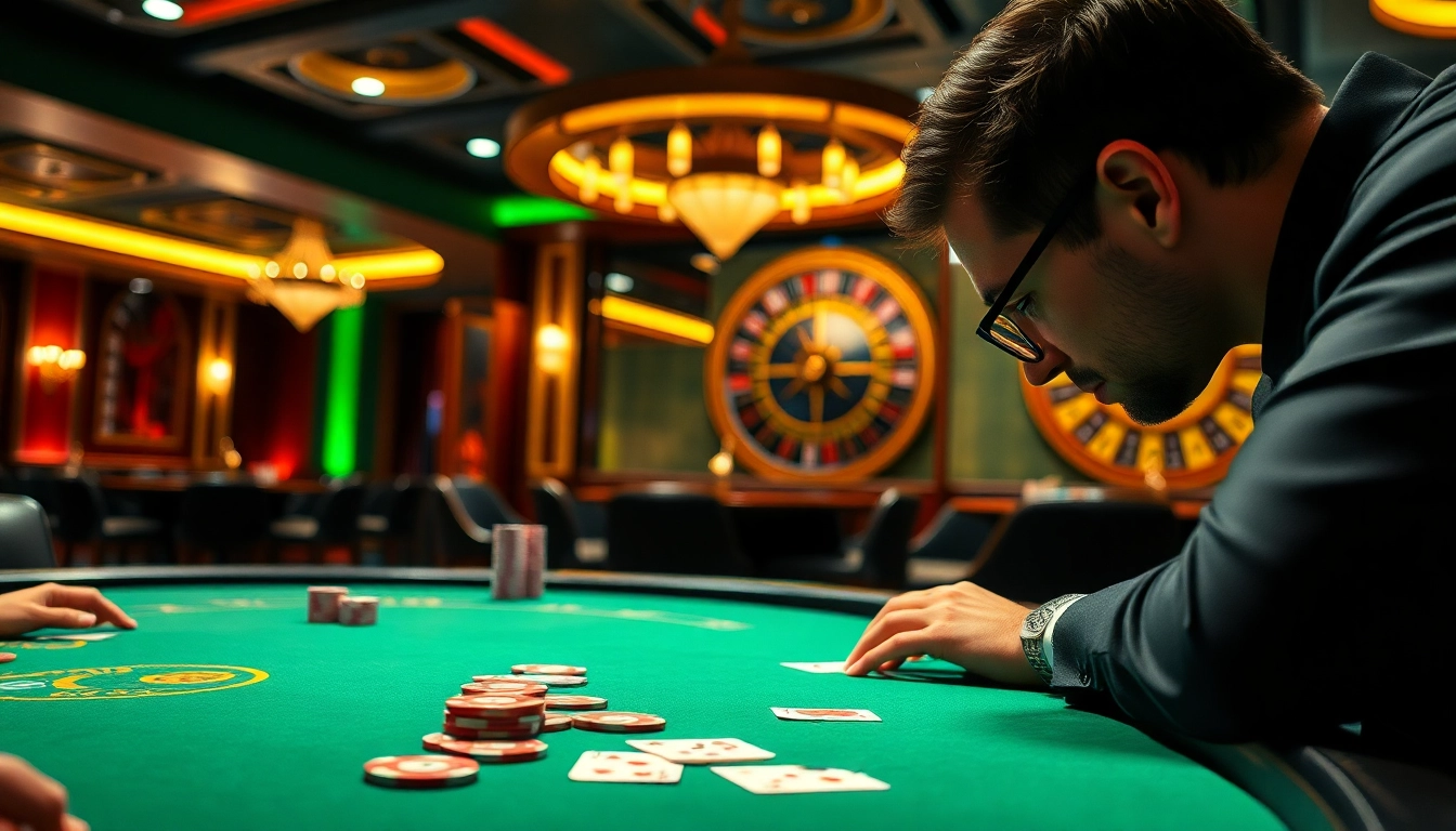 Experience thrilling gameplay at eejl88888 com with vibrant poker chips and a roulette wheel.