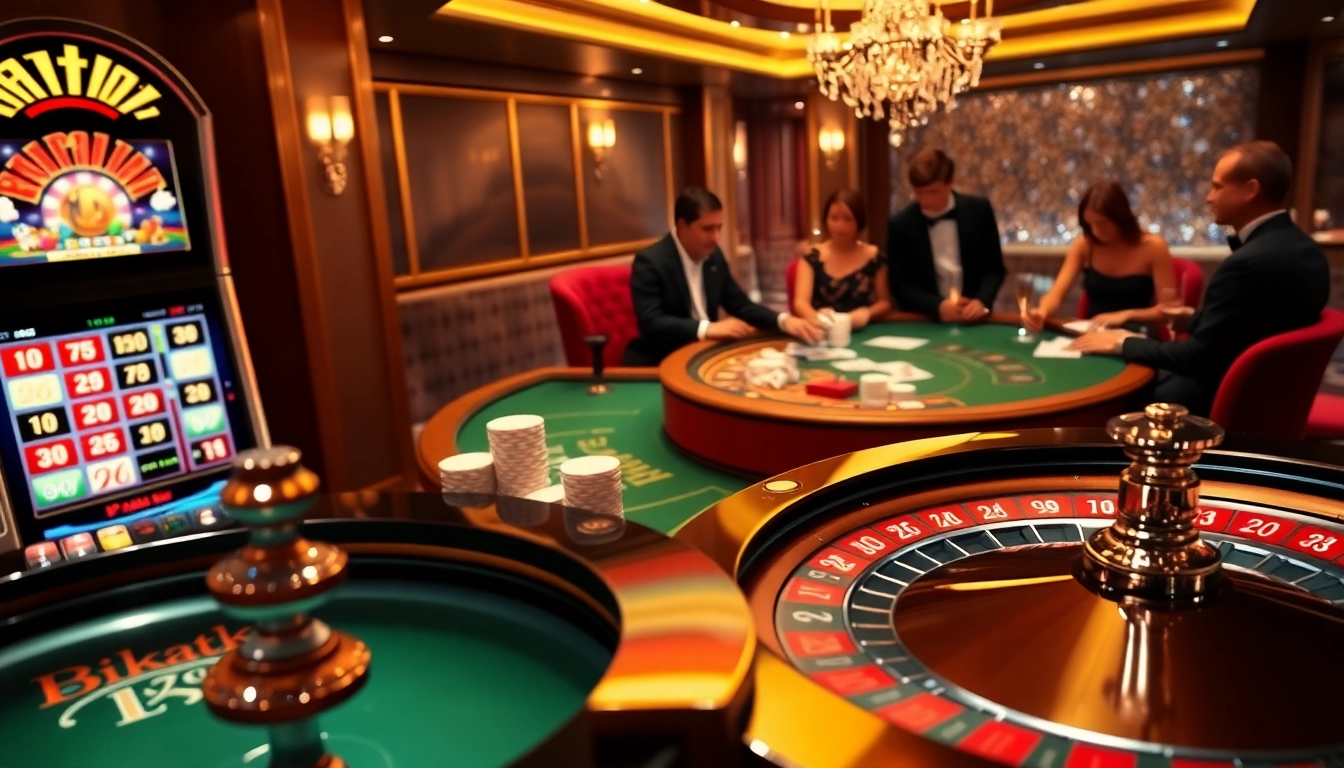 Experience the thrill of BK8TH casino with premier tables and vibrant slot machines.