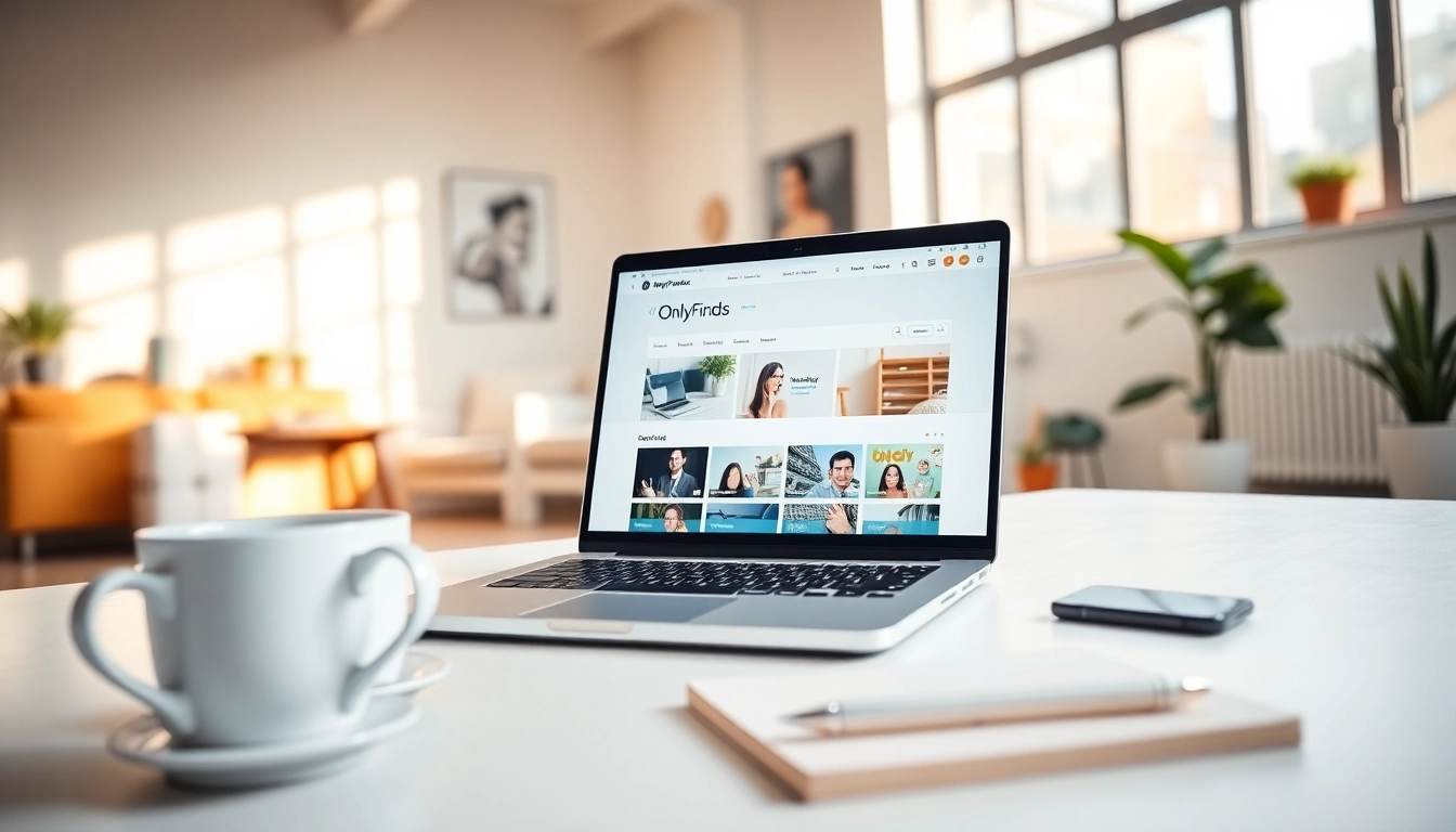 Effortlessly search for OnlyFans creators with OnlyFinds in a modern workspace.