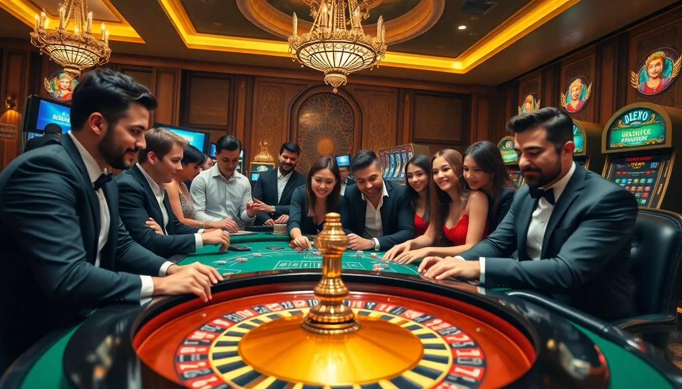 Experience the thrilling excitement of 789club while playing on luxurious casino tables and slot machines.